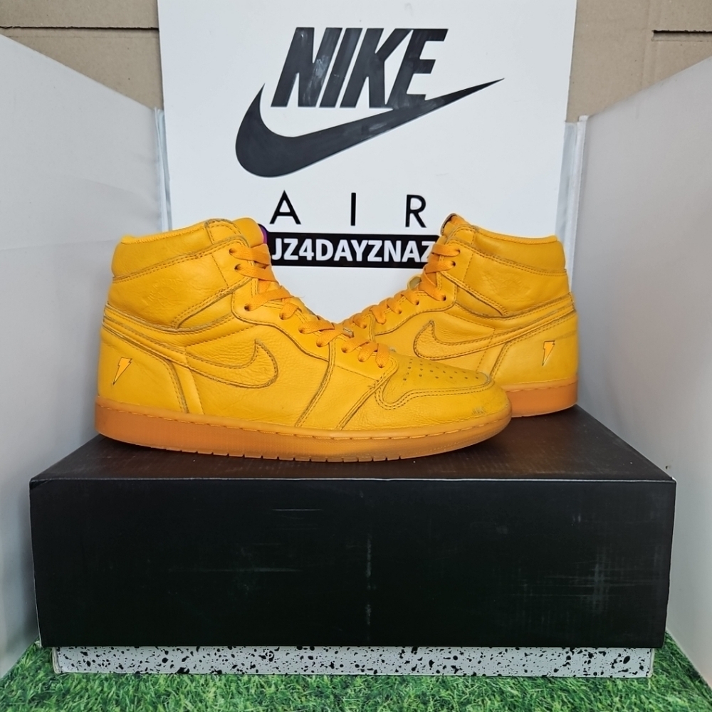Size 10 - Jordan 1 Retro High OG G8RD Gatorade Pack, Orange 2017.. Fits Men Siz